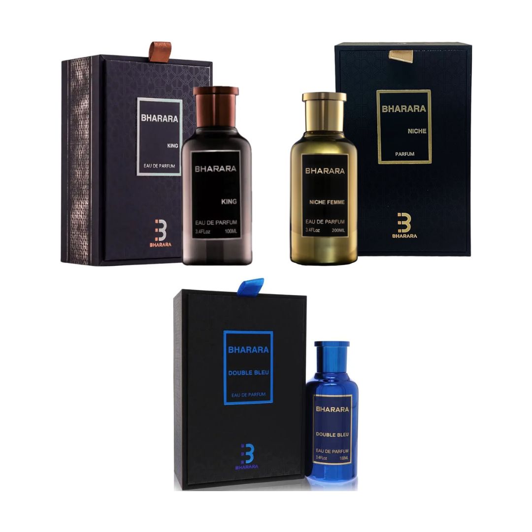3 PERFUMES CASA BHARARA EN ESTUCHE LUJO